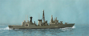Frigate F 212 "Karlsruhe" UN Mission (1 p.) GER 2006 Albatros ALK 20 KaS